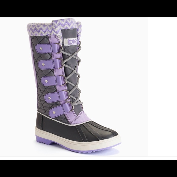totes Other - Totes Selena Winter Duck Boots Sz 3